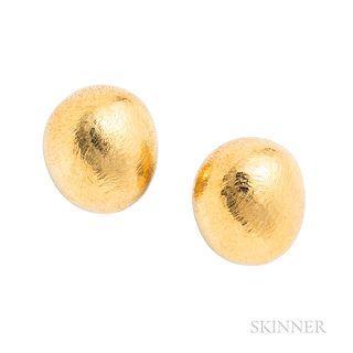 John Iversen 18kt Gold Earrings