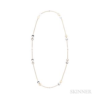 Fred 18kt Bicolor Gold Chain