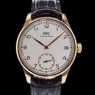 IWC PORTUGUESE HAND-WOUND EIGHT DAYS