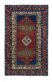 Antique Kazak Rug, 5'0" x 8'11"