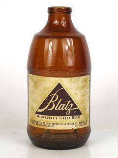 1967 Blatz Beer 12oz Handy "Glass Can" bottle Sheboygan, Wisconsin