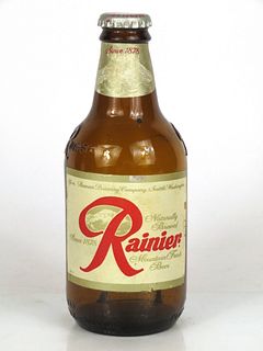 1971 Rainier Beer 12oz Other Paper-Label bottle Seattle, Washington