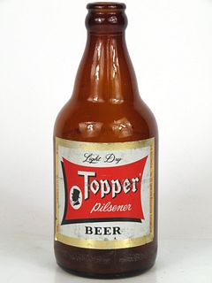 1956 Topper Pilsener Beer 12oz Steinie bottle Rochester, New York