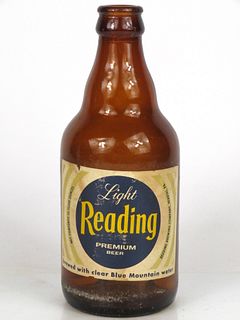 1965 reading Premium Beer 12oz Steinie bottle Reading, Pennsylvania