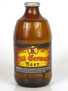 1989 Old German Beer 12oz Handy "Glass Can" bottle Pottsville, Pennsylvania