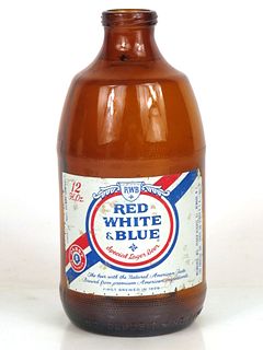 1976 Red White & Blue Beer 12oz Handy "Glass Can" bottle Milwaukee, Wisconsin