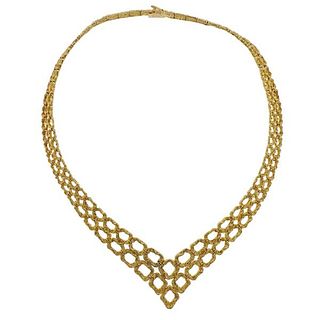 Omega 1970s 18k Gold Necklace