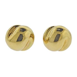 Tiffany &amp; Co 18k Gold Stud Earrings