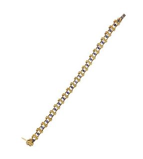 Honora Sapphire 18k Gold Bracelet