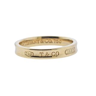 Tiffany &amp; Co 18k Gold Band Ring