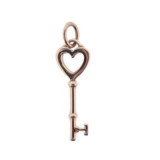 Tiffany &amp; Co 18k Gold Key Charm Pendant