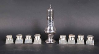 George Washington Reproduction Sterling Shakers