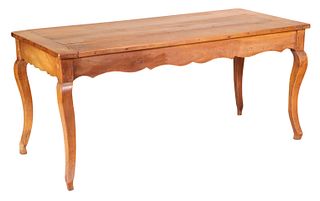 French Provincial Cherrywood Writing Table