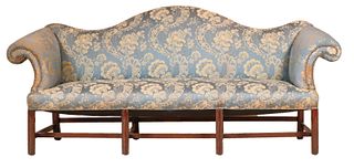 George III Style Mahogany Cambelback Sofa