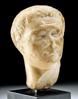 Roman Marble Bust of a Male