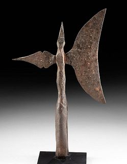 16th C. Spanish Colonial Era Iron Halberd Blade