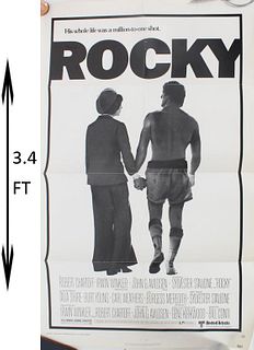 Rocky 1977 original Movie Poster STALLONE