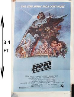 The Empire Strikes Back -THE SAGA CONTINUES Poster