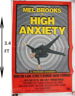High Anxiety 1977 Original Movie Poster Mel Brooks