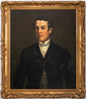 Portrait of a Young Gentleman, oil on canvas, 19 C