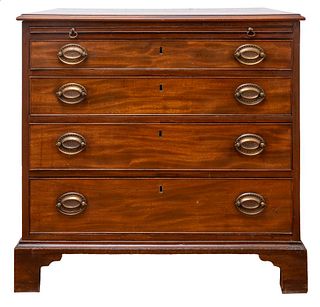 George III Chest of Four Drawers, 19th c