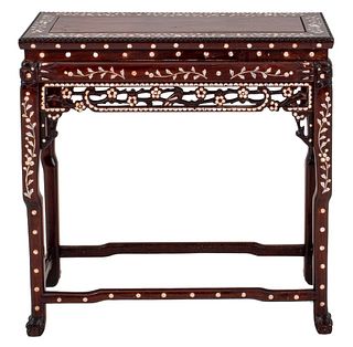 Chinese Abalone Inlaid Altar Table
