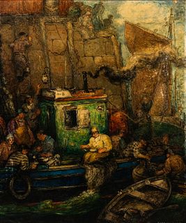 Harrison Cady (American, 1877-1970), Fishermen's Lunch Break