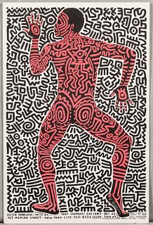 Keith Haring (American, 1958-1990), Keith Haring: Into 84/Tony Shafrazi Gallery