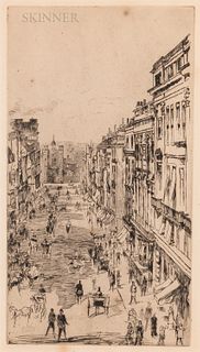 James Abbott McNeill Whistler (American, 1834-1903), St. James's Street