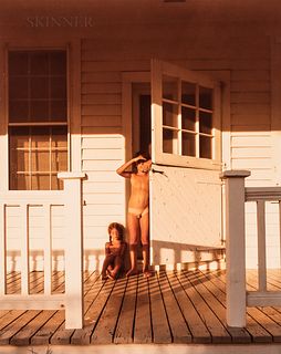 Joel Meyerowitz (American, b. 1938), Sasha and Ariel, Provincetown