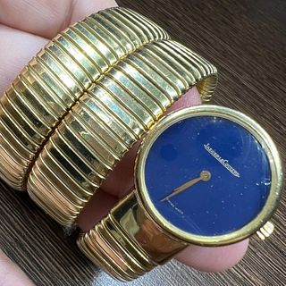 Jaeger LeCoultre Yellow Gold Tubogas Watch