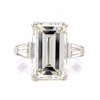 Platinum 7.55 Ct. Diamond Engagement Ring