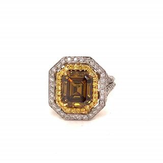 3.43 Ct GIA Certified Diamond Engagement Ring
