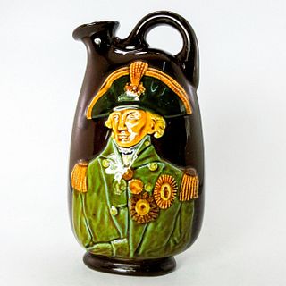 Royal Doulton Kingsware Dewars Whisky Flask, Lord Nelson