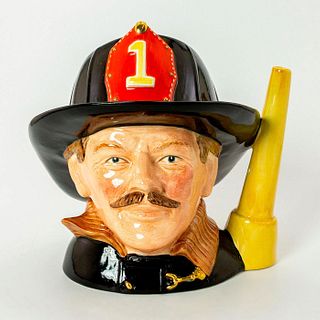 Fireman (Fire Hose Handle) D6697 - Large - Royal Doulton Character Jug
