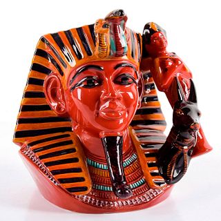 Flambe The Pharaoh D7028 - Large - Royal Doulton Character Jug