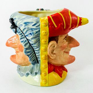 Punch and Judy D6946 (Double-Faced) - Large - Royal Doulton Character Jug