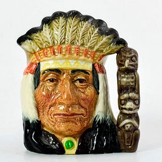 North American Indian D6614 - Small - Royal Doulton Character Jug