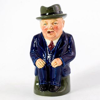 Cliff Cornell (Dark Blue Suit, Small) - Royal Doulton Toby Jug