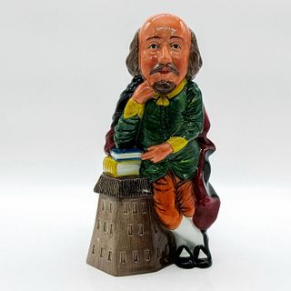 Staffordshire Fine Ceramic Toby Jug, William Shakespeare