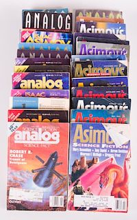 Asimov & 1990 Science Fiction Digests/ Magazines