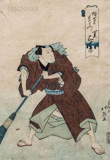 Shunbaisai Hokuei (c. 1825-1837), Woodblock Print