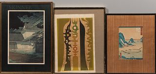 Three Woodblock Prints