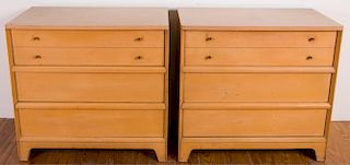Birchcraft by Baumritter Bachelor's Chests, Pair