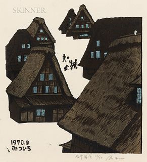 Mitsuhiro Unno (1939-1979), Woodblock Print