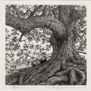 Ryohei Tanaka (1933-2019), Kyoto No. 3, Shoren-in Tree