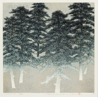 Hajime Namiki (b. 1947), Tree Scene 98
