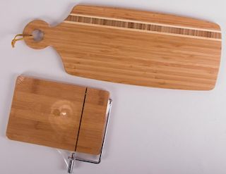 Bamboo Cutting Board & Cheese Board