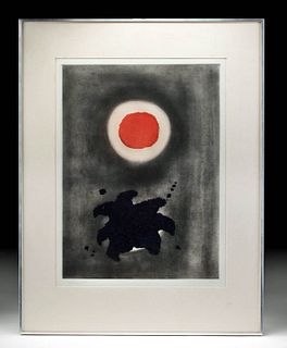 Signed / Dated 1971 Adolph Gottlieb "Night Glow"