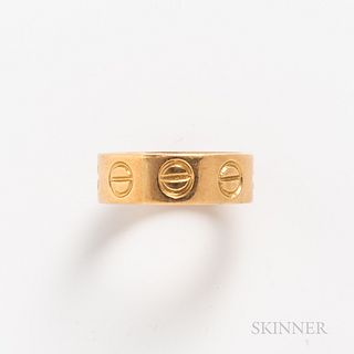 Cartier 18kt Gold "Love" Ring